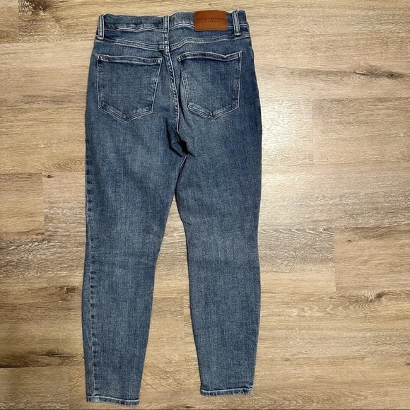 Lucky Brand Women's Cropped Ankle Jeans in Denim Blue 6/28 - Picture 4 of 4